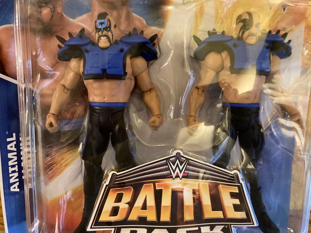 プロレス　ロードウオリアーズ　アニマル　ホーク　フィギュア