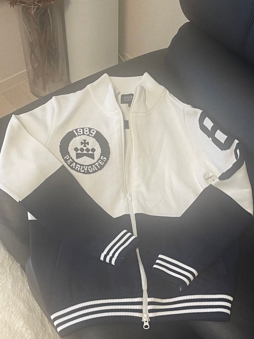 PEARY GATES «パーリーゲイツ» 千鳥柄 カーディガン アウター