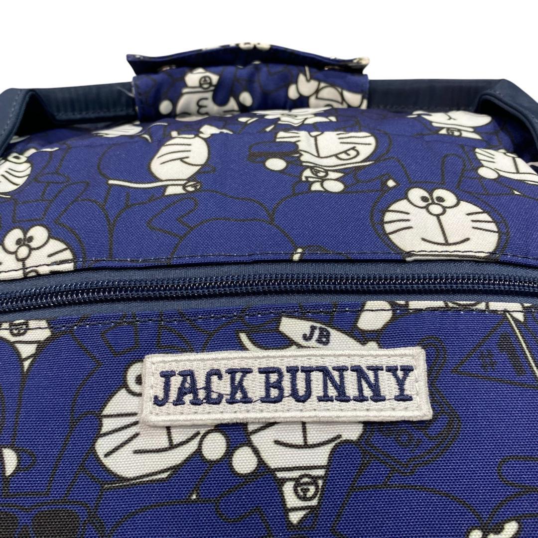 JACK BUNNY ジャックバニー×ドラえもん ボストンバッグ ブルー