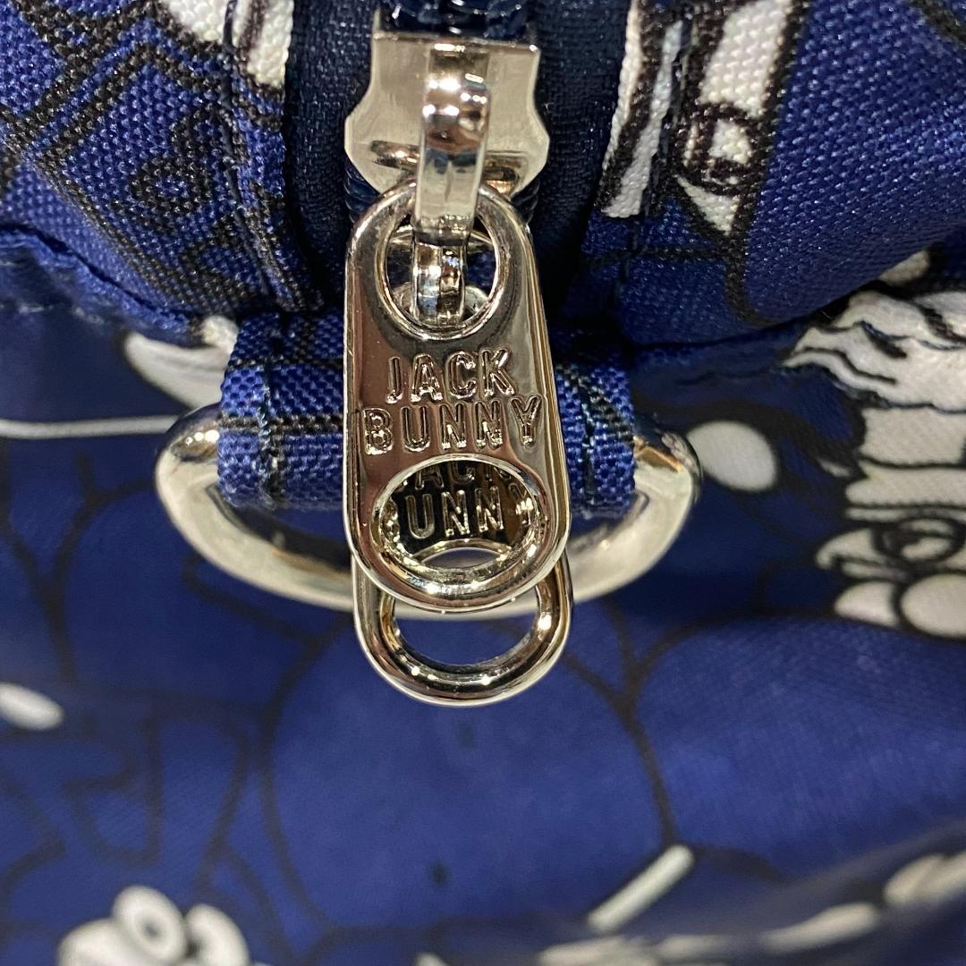 JACK BUNNY ジャックバニー×ドラえもん ボストンバッグ ブルー