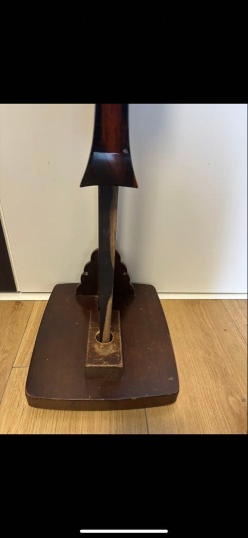 沖縄三線　マカビ型　八重山黒木　472グラム