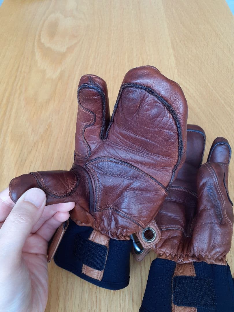 ヘストラ　フォールライン　スリーフィンガー　グローブ