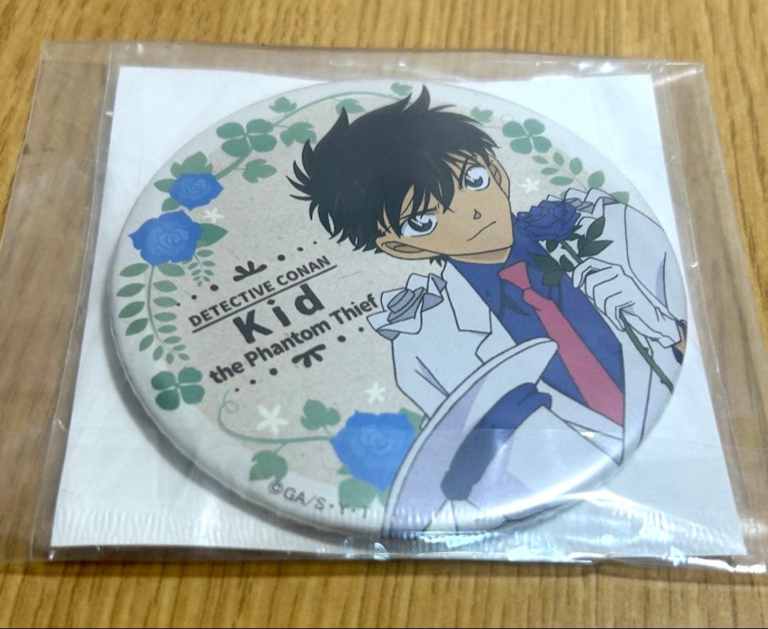 名探偵コナン 缶バッジ 怪盗キッド