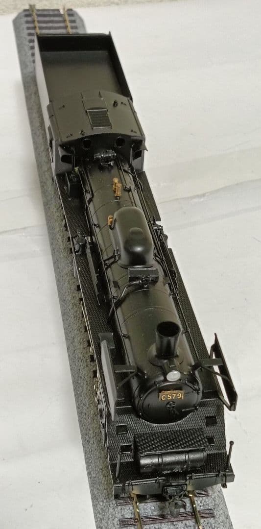 HOゲージ 天賞堂アダチ Ｃ57門デフ蒸気機関車、メンテナンス済