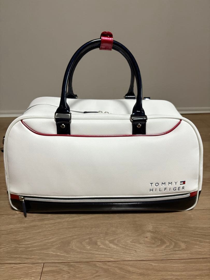   ロッカーバッグ ホワイト・ネイビー・レッド