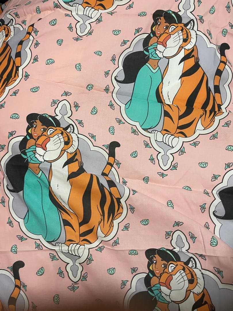 アラジン　ジャスミン　シーツ　リメイク生地