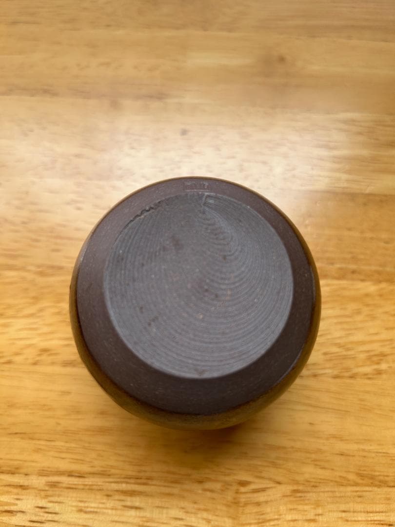 【茶入】松屋肩衝　大名物　笹田有祥　1回のみ使用