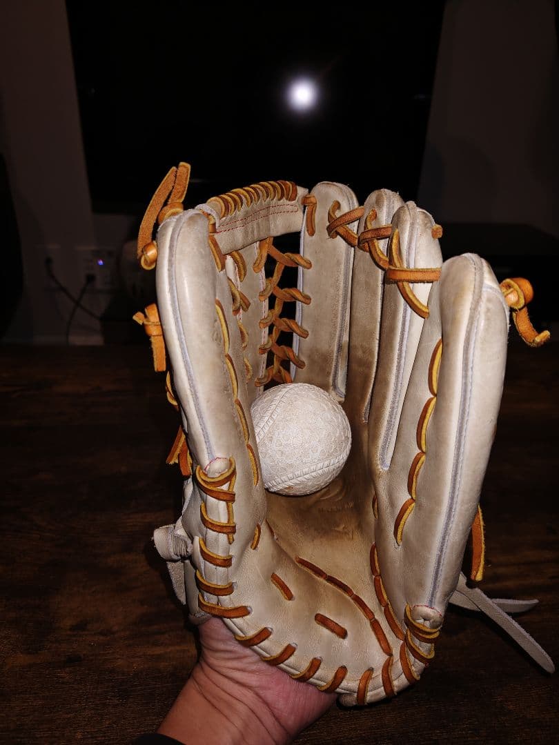 MizunoPro Classic　軟式　外野手用グローブ　キャメル