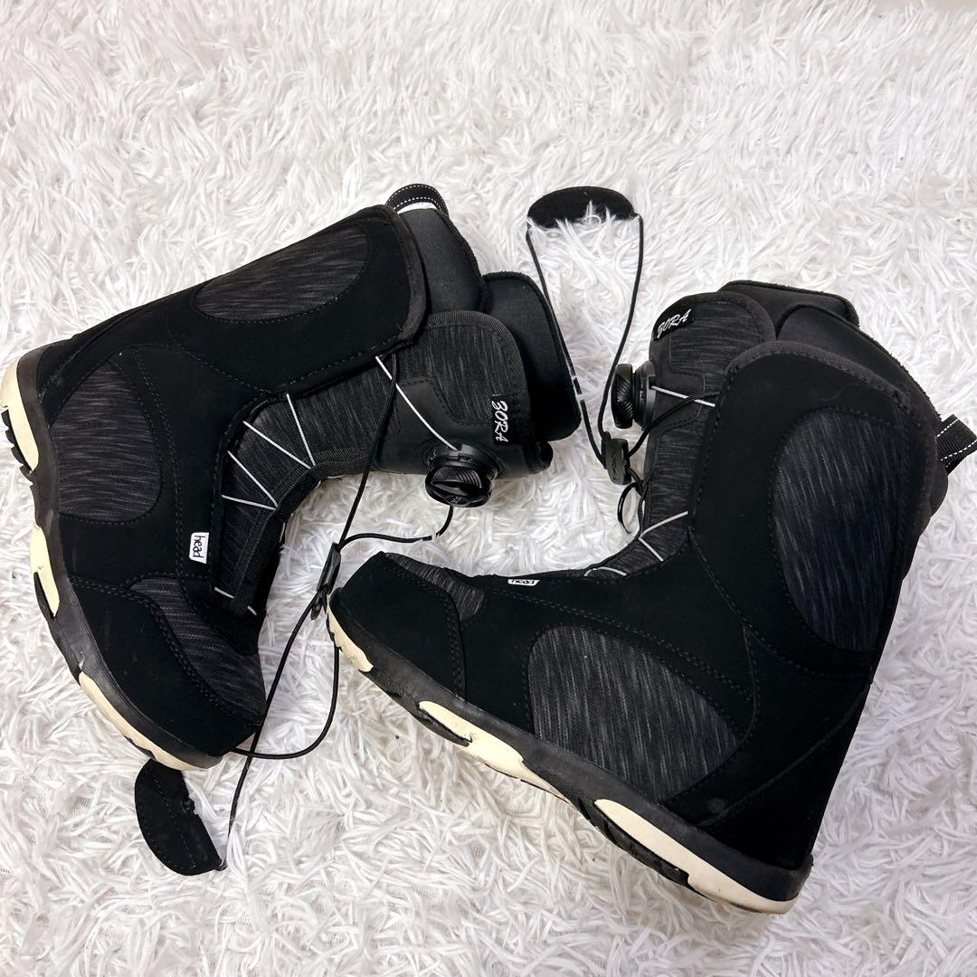 美品 HEAD スノーボード ブーツ ZORA 23.0cm BOA