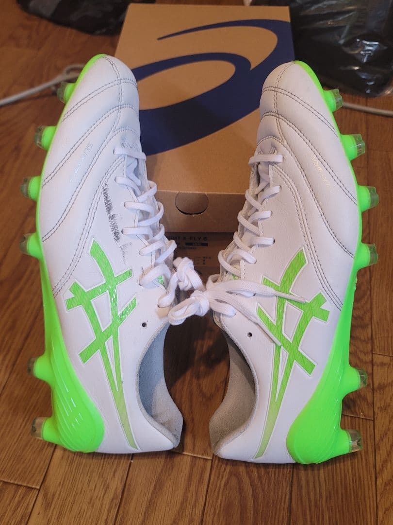 シューズ asics DS LIGHT X-FLY 6 27cm WHITE/GREEN