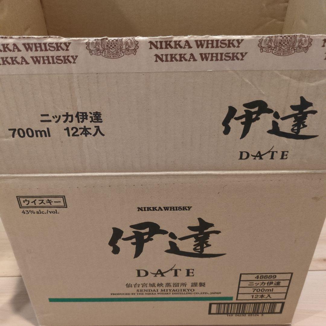 ニッカ 伊達 D.A.T.E 700ml 43%　3本