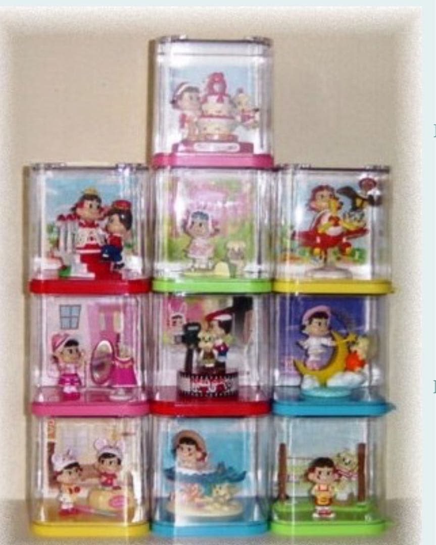 不二家　ペコ&ポコストーリー全10種+特製オリジナルコレクションボックス10個