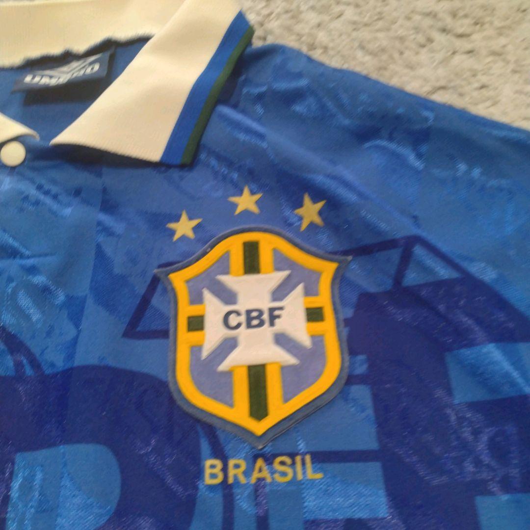 【希少】UMBRO　ブラジル代表　エムブレム　91/93 ユニフォーム　アウェイ