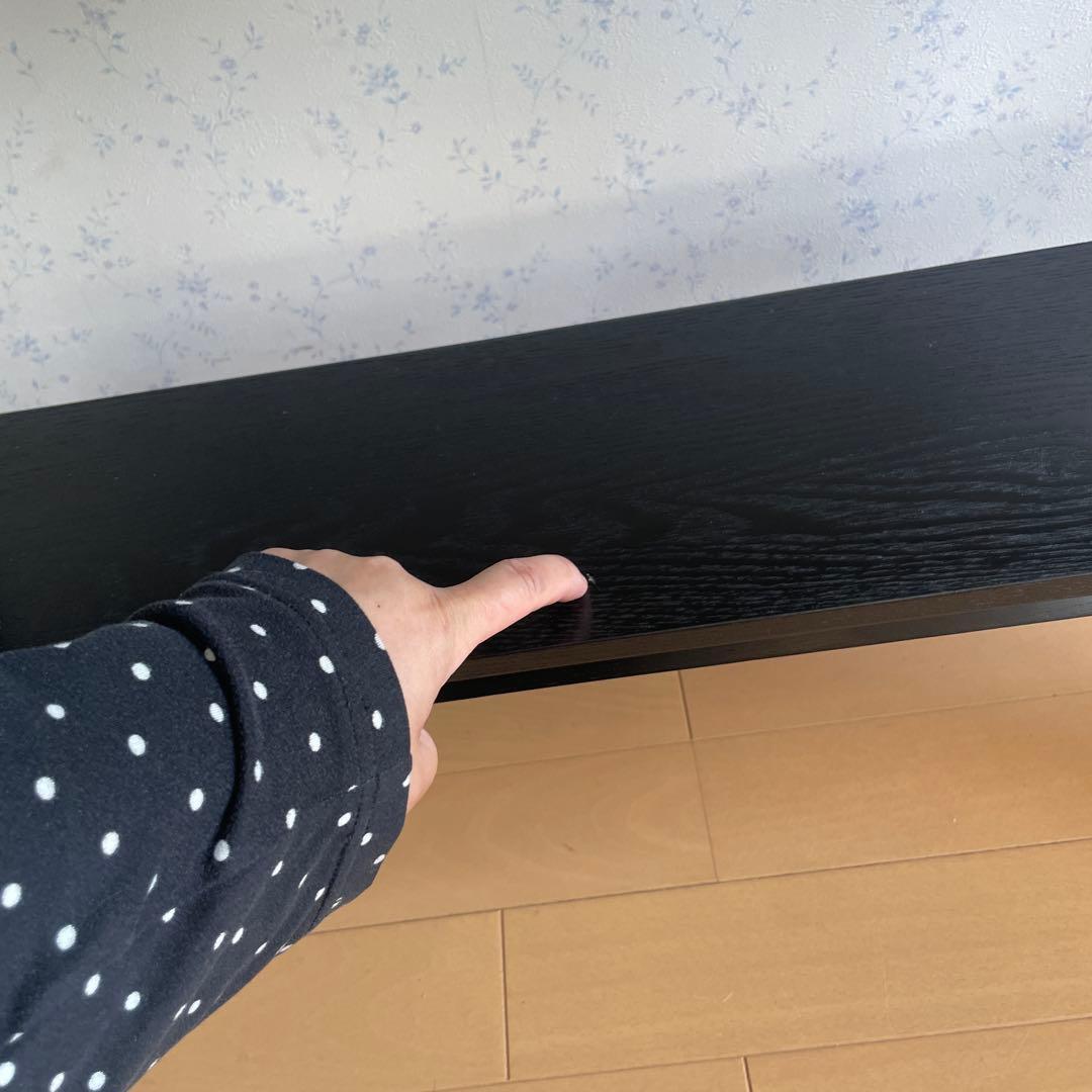 茶道具 組立式 立礼式 立礼卓 立礼棚 木製 黒塗 机 台 点茶 裏千家　喫架