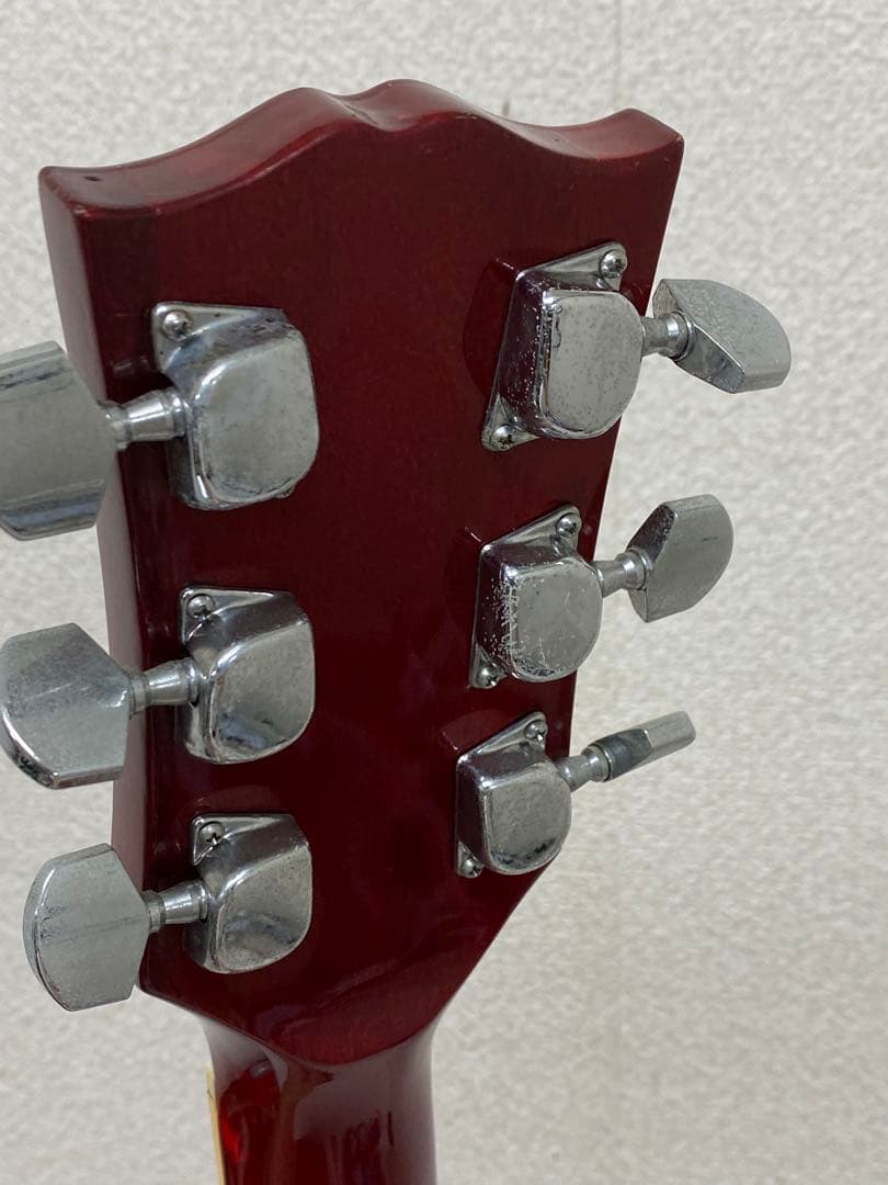 3-1759 Tomson/エレキギター/レスポールタイプ/赤茶色系