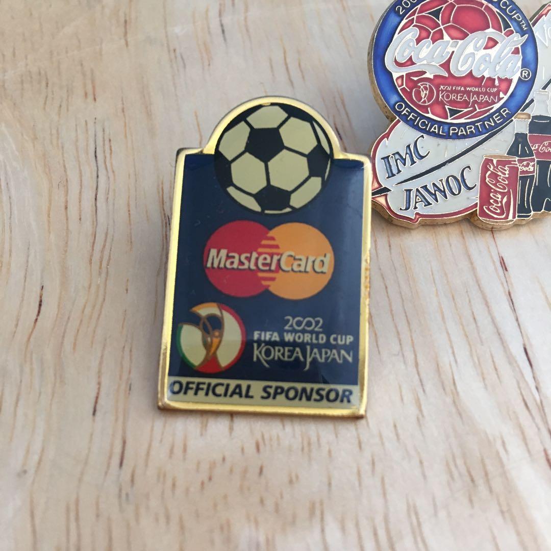 2002日韓ワールドカップ　記念ピンバッジ(スポンサー企業)