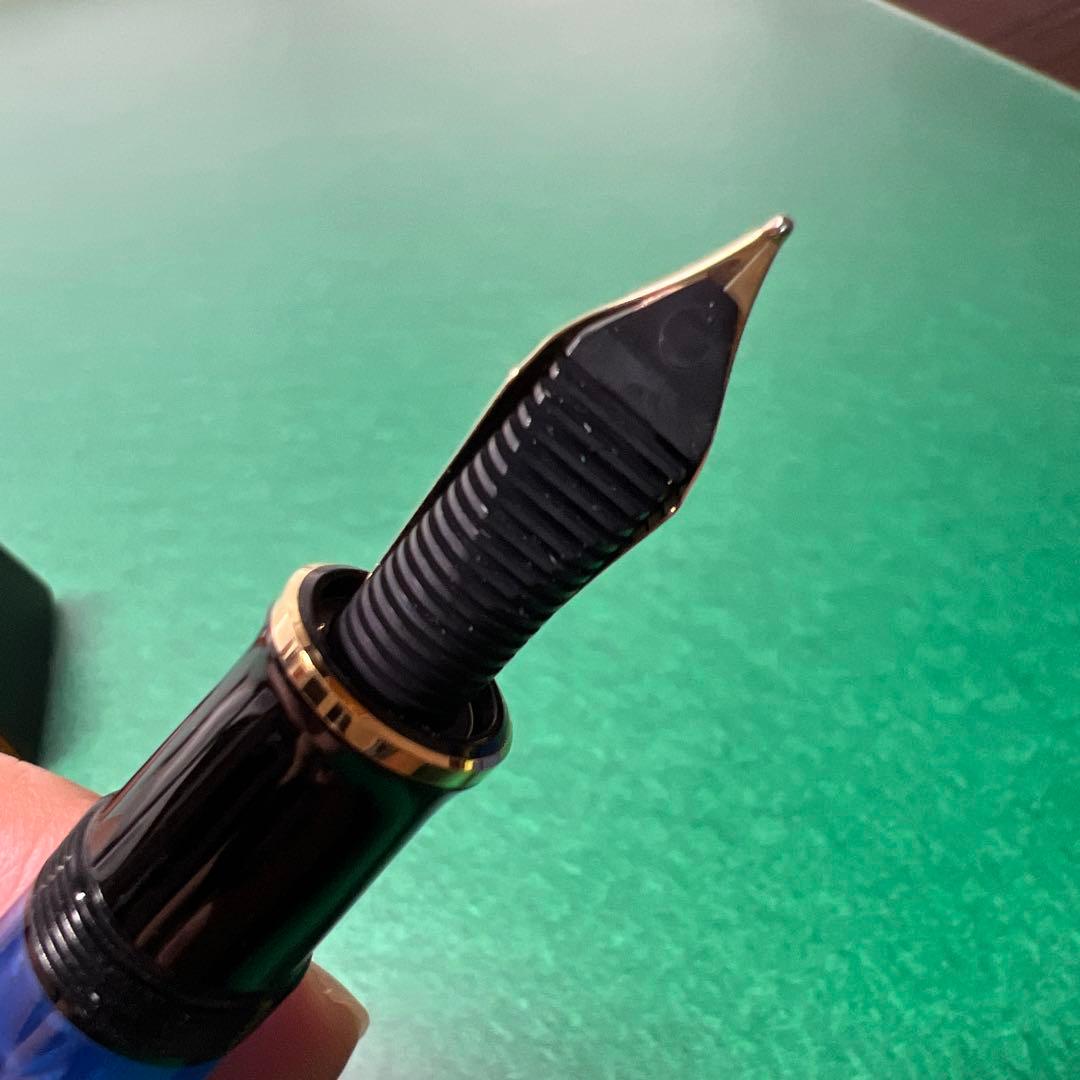 【未使用】PelikanペリカンM800 ブルー・オー・ブルー 限定モデル　希少