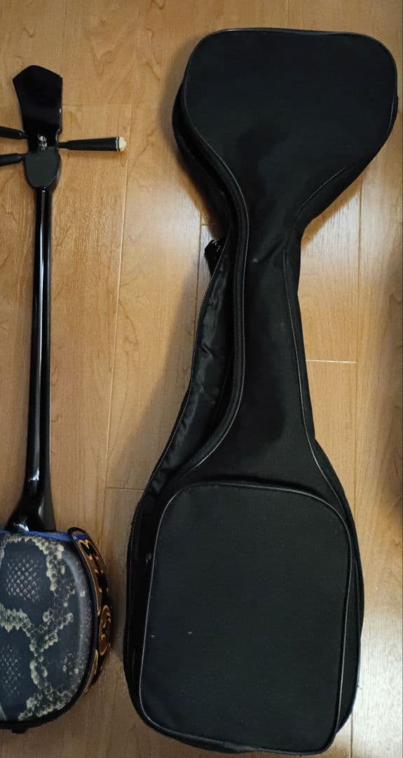 【美品】三線　人工皮　初心者