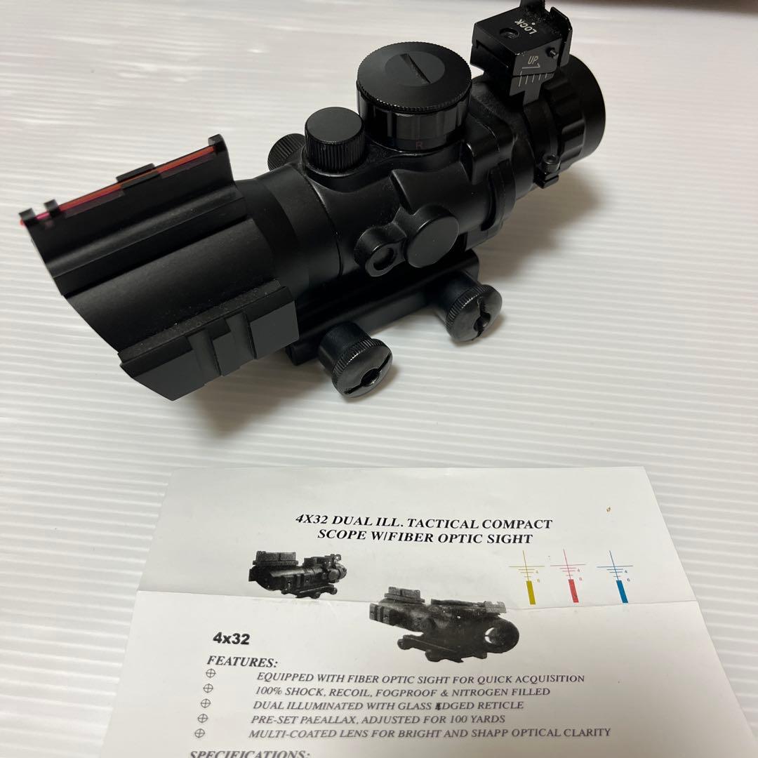 東京マルイ　M4 パトリオット ハイサイクル　スコープ&ストック&フォアグリップ