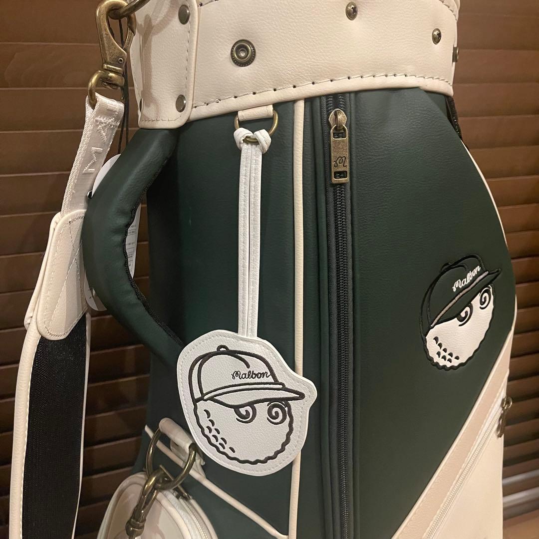 25新作 MALBON マルボンゴルフ キャスター付き キャディバッグ グリーン