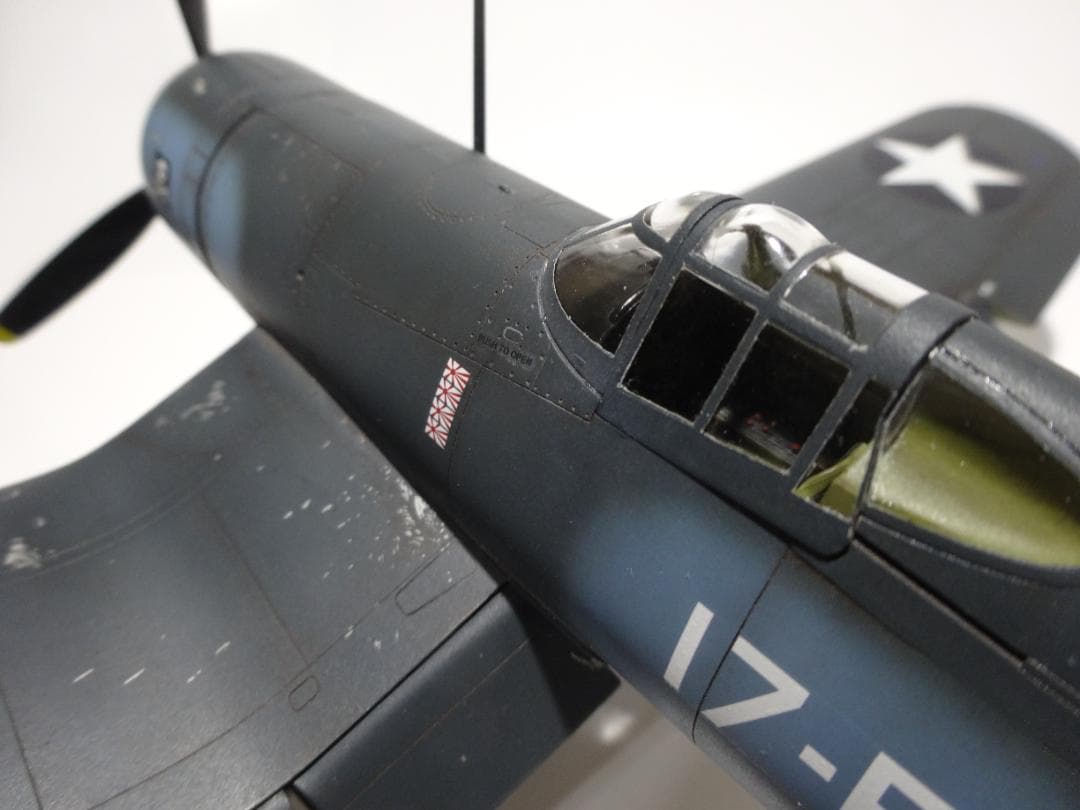 タミヤ1/48「バードケージコルセア」完成品
