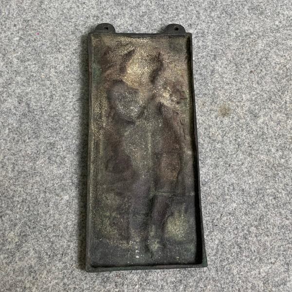 仏教美術迦陵頻伽桂樹彫仏碑 [B25952]