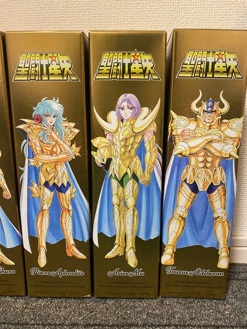 闘士星矢ウィスキー　1〜6弾　6本セット
