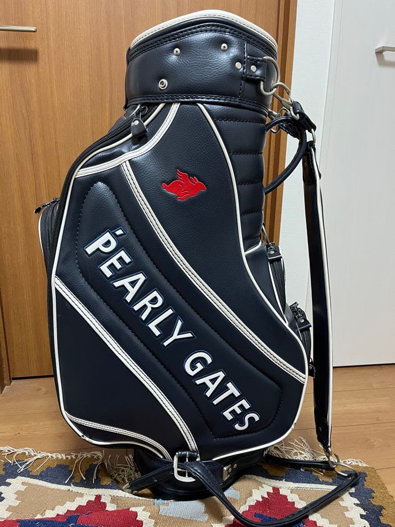 パーリーゲイツキャディバッグ　アイアンカバー付き