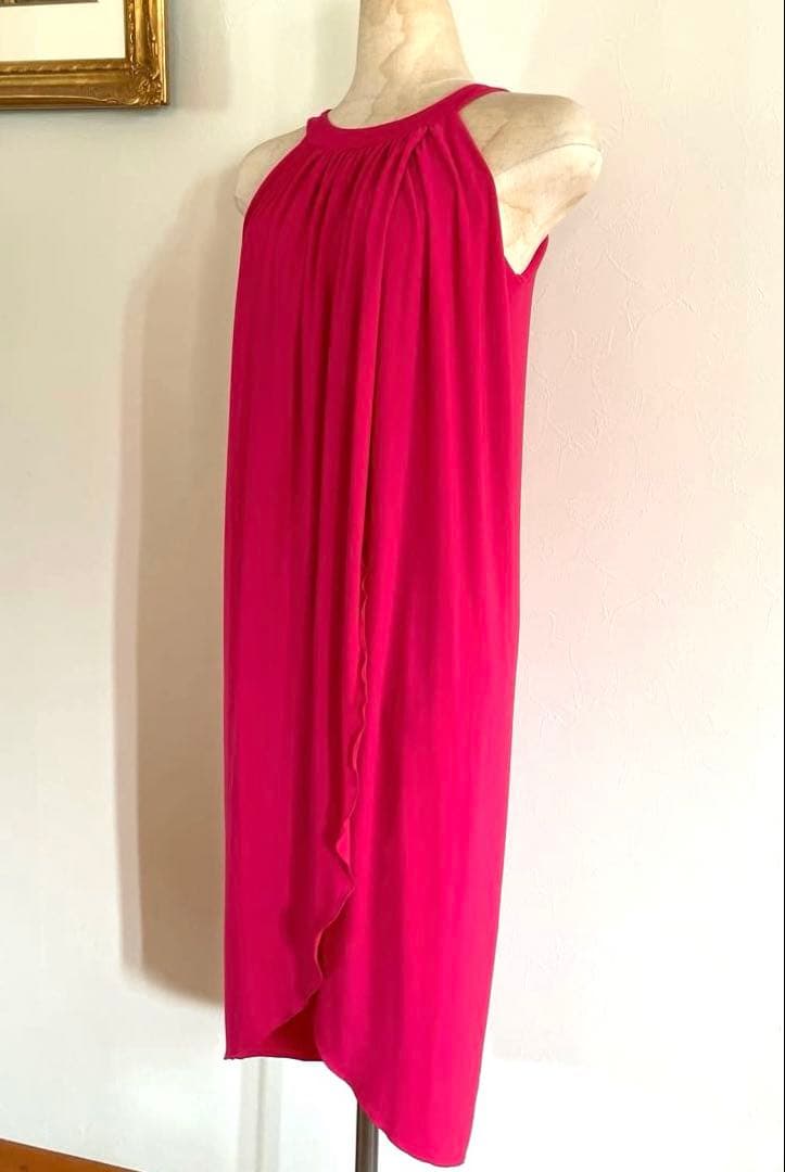 ❤︎チャコット【ピンク ドレープデザイン 社交ダンス】ラテン