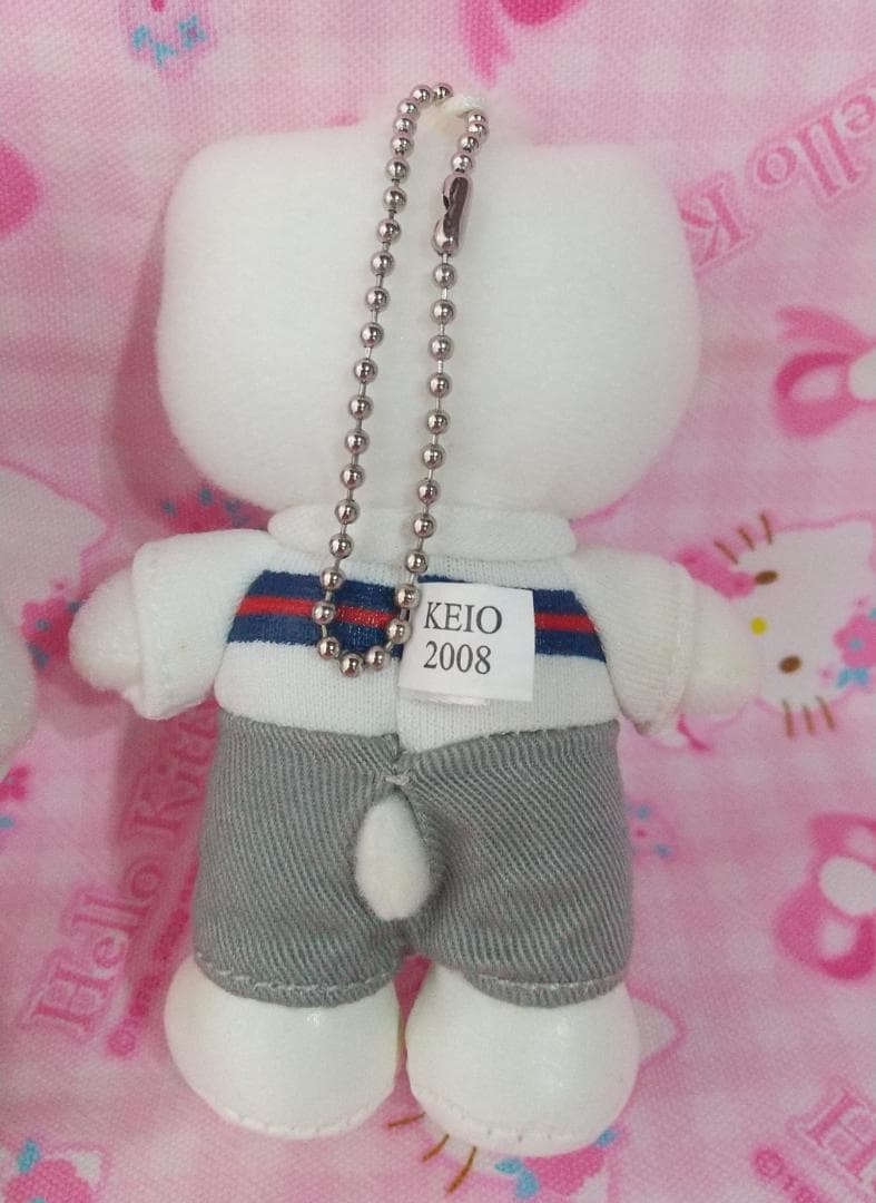 キティ　ダニエル　チアガール　マスコット　ぬいぐるみ　キーホルダー