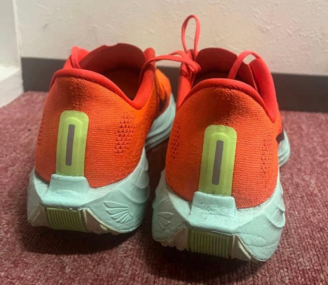 Nike ランニングシューズ オレンジ/グリーン