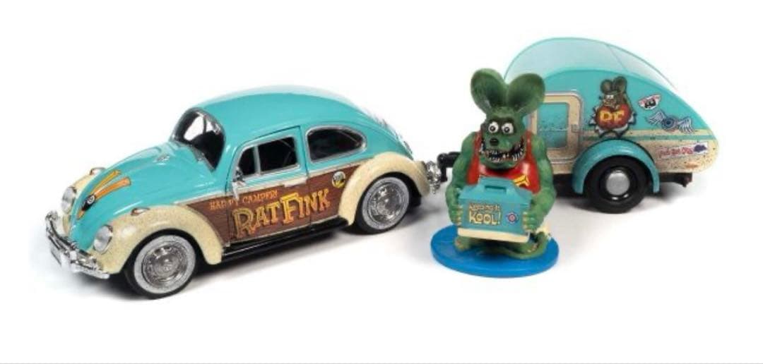 その他 Rat Fink Happy Camper 1966 VW Beetle