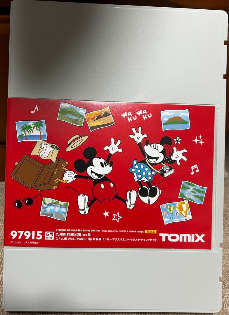 TOMIX 97915 九州新幹線800 ミッキーマウス＆ミニーマウス限定品