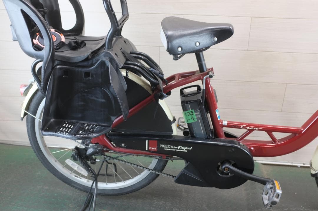 電動自転車 ヤマハPASクルー 24インチ ディズニーコラボ 12.3Ah
