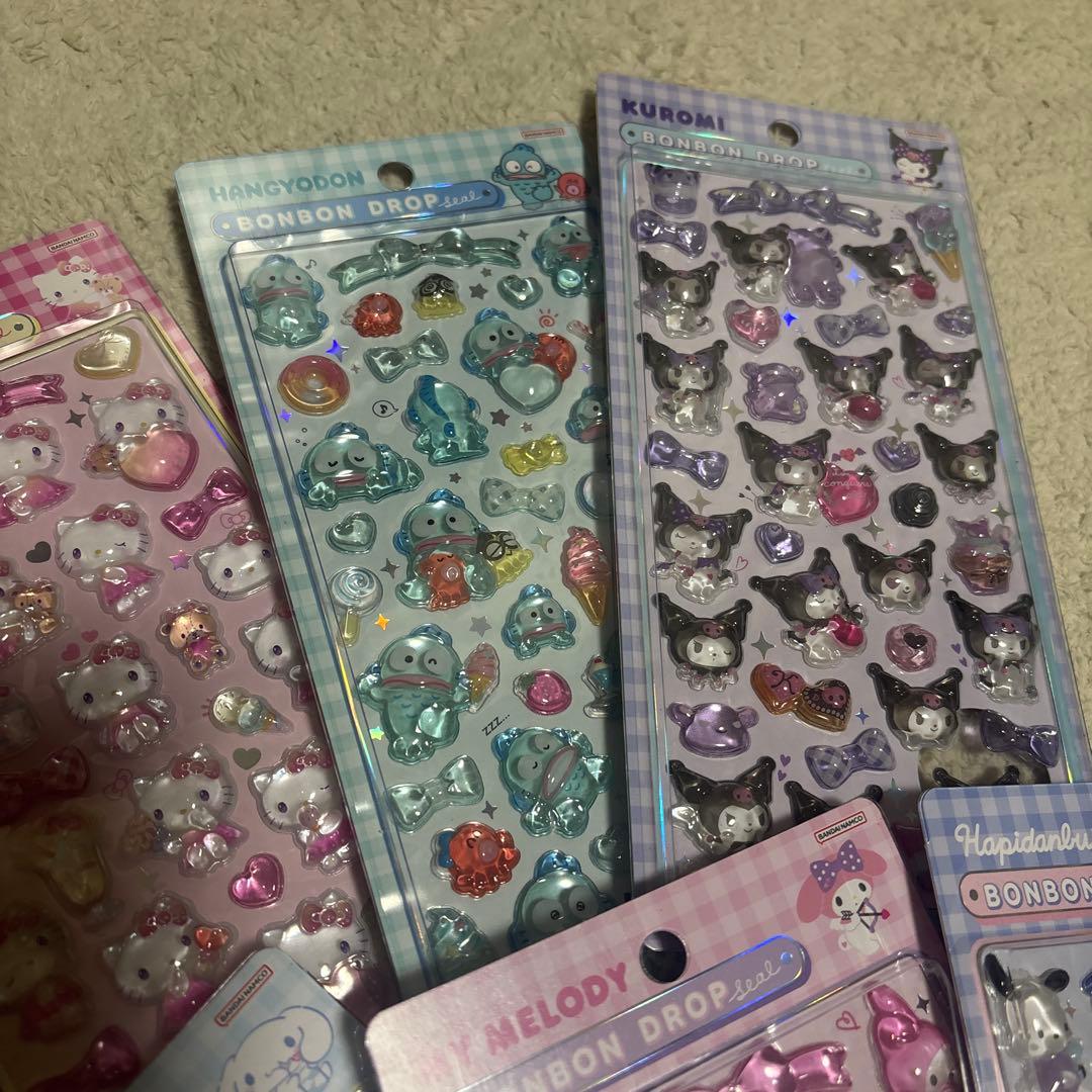 サンリオ ボンボンドロップシール 正規品