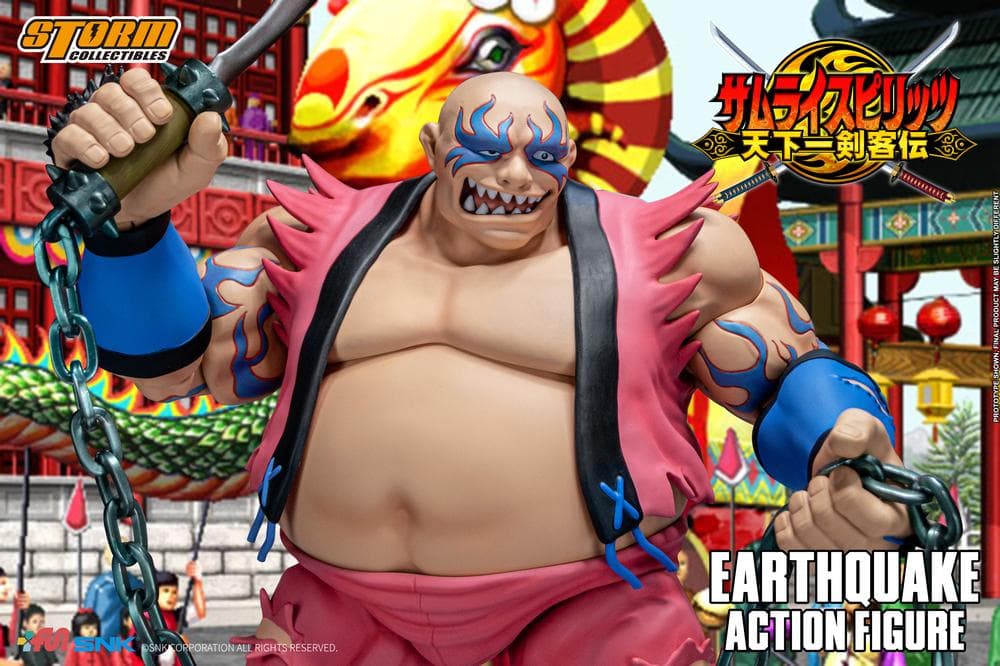 新品・未開封 サムライスピリッツ 1/12 アースクェイク フィギュア