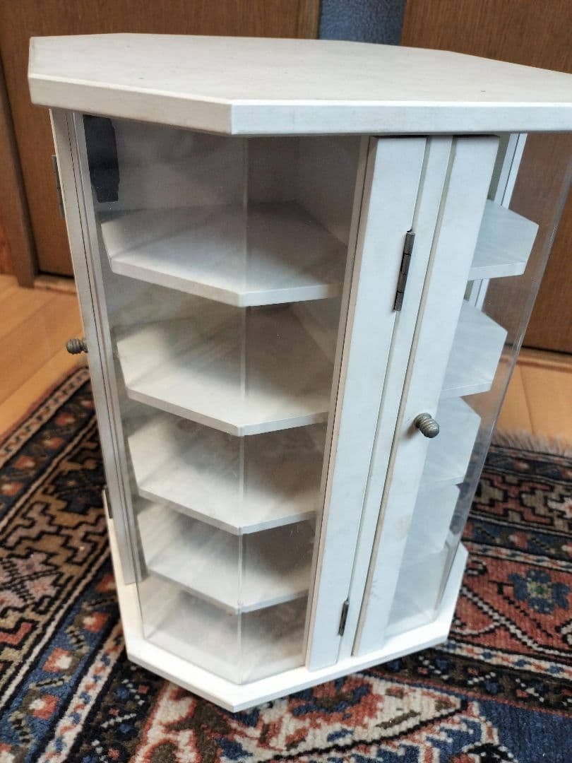 木製八角形コレクションケース