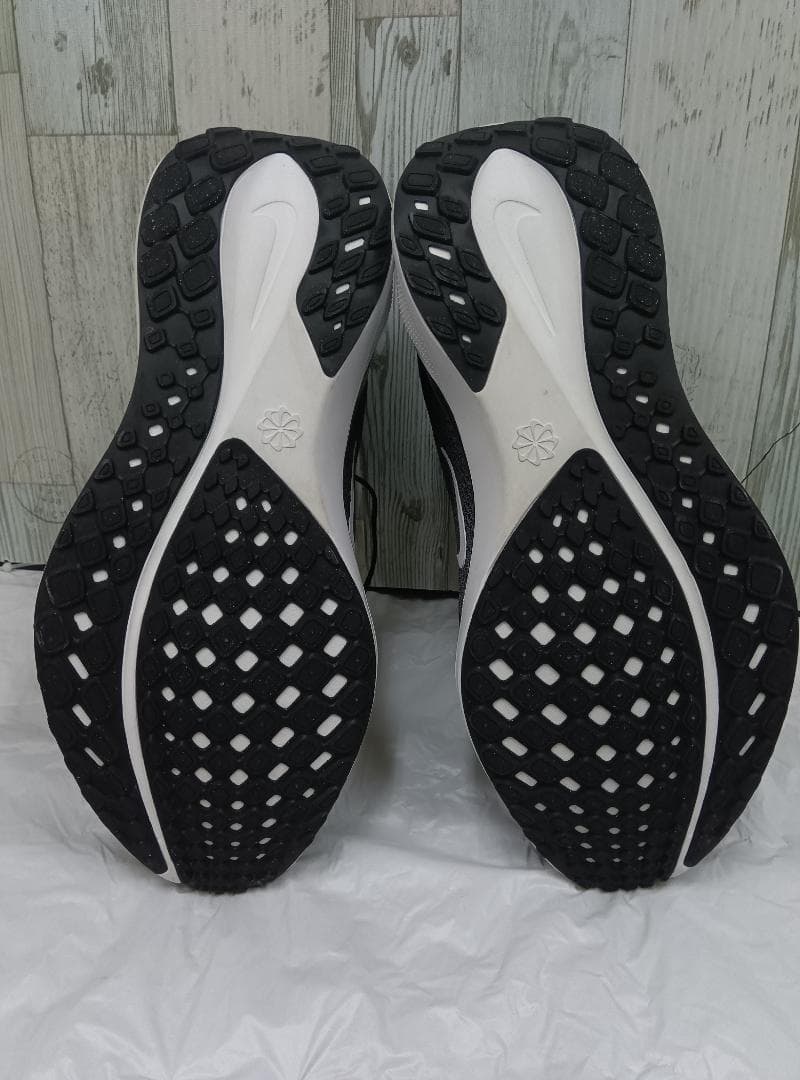 ナイキ エアズーム ペガサス41 ワイド 27.5㎝ ブラック ホワイト