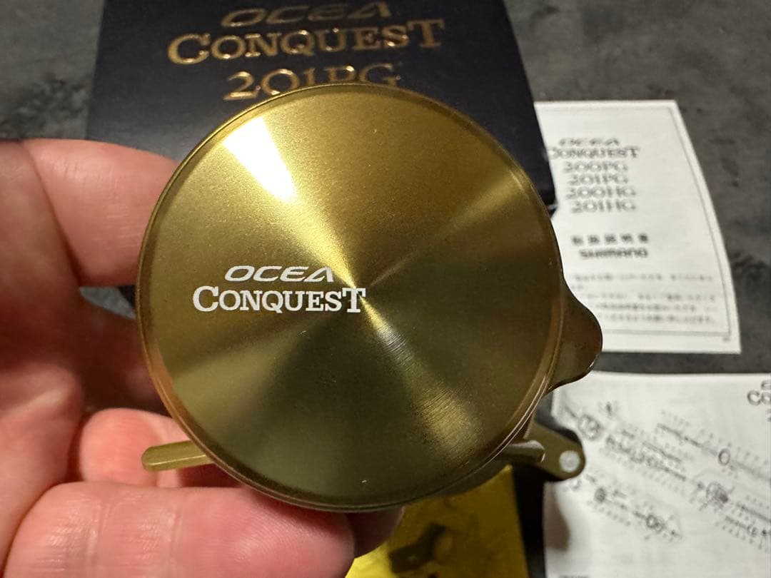 連休限定値下げ 23オシアコンクエスト 201PG シマノ　美品