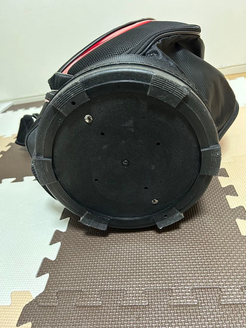 TOUR B キャディバッグ 黒/赤