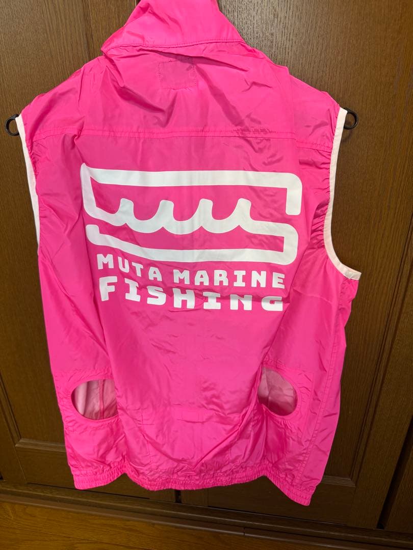 MUTA MARINE FISHING ピンクベスト 空調服