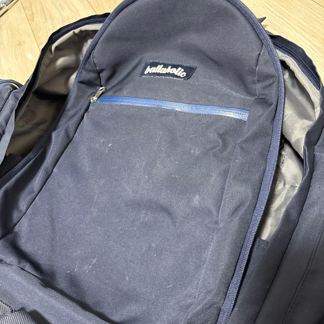 ballaholic バスケットボール用リュック ネイビー