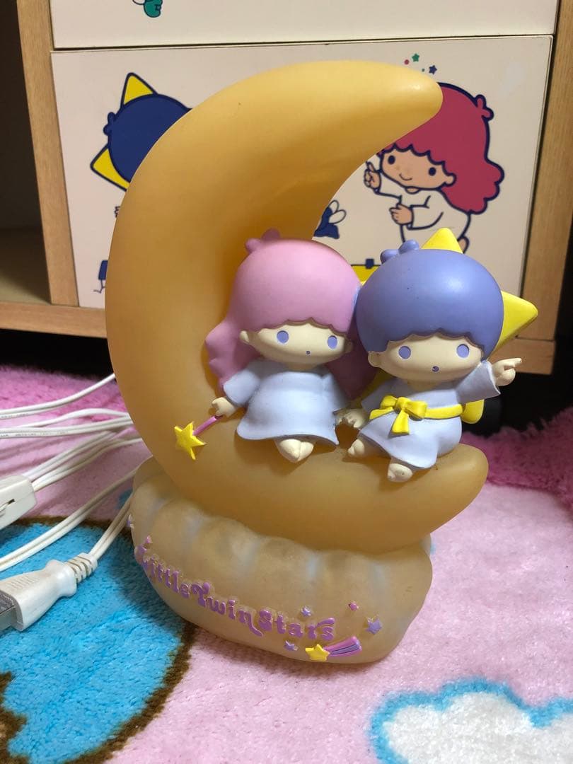 キキララ　レトロ　月のルームランプ