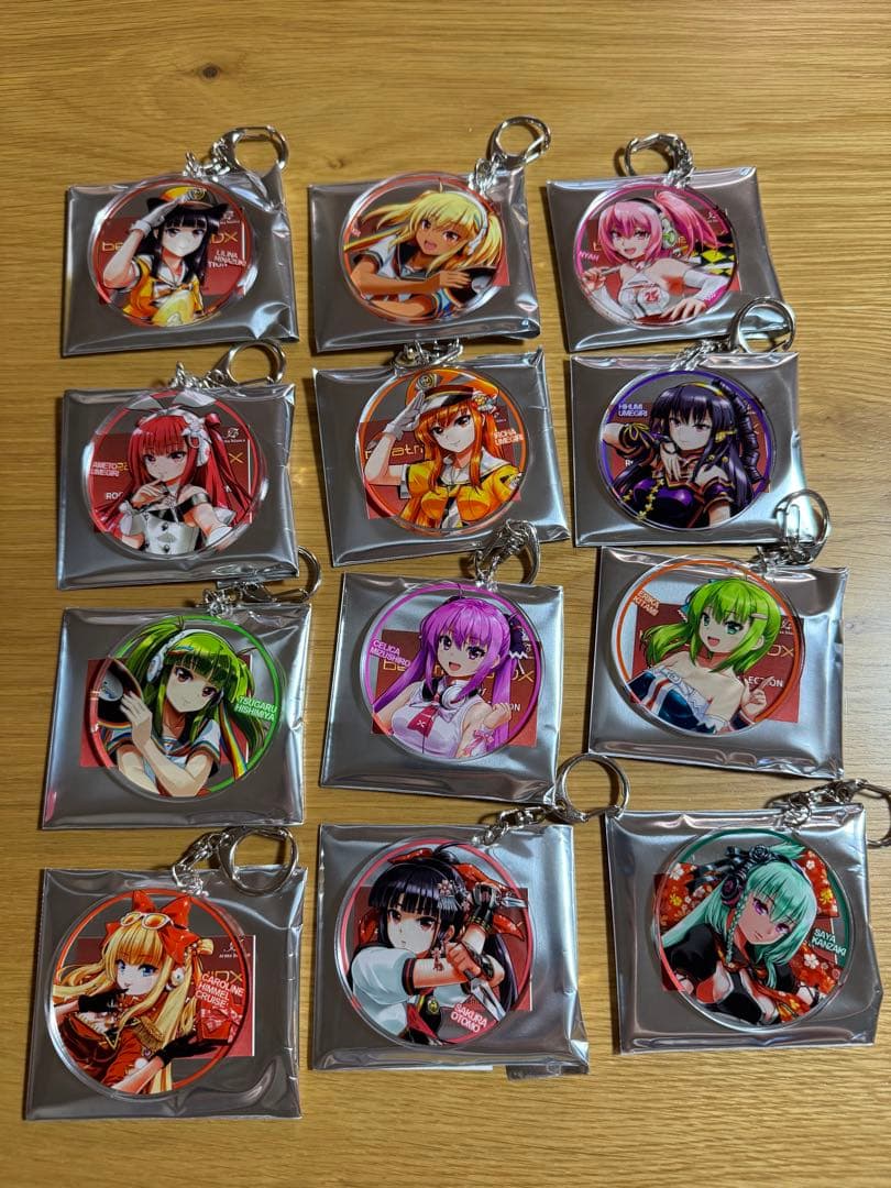 全12種 ROOTS26 GIRLS COLLECTION アクリルキーホルダー