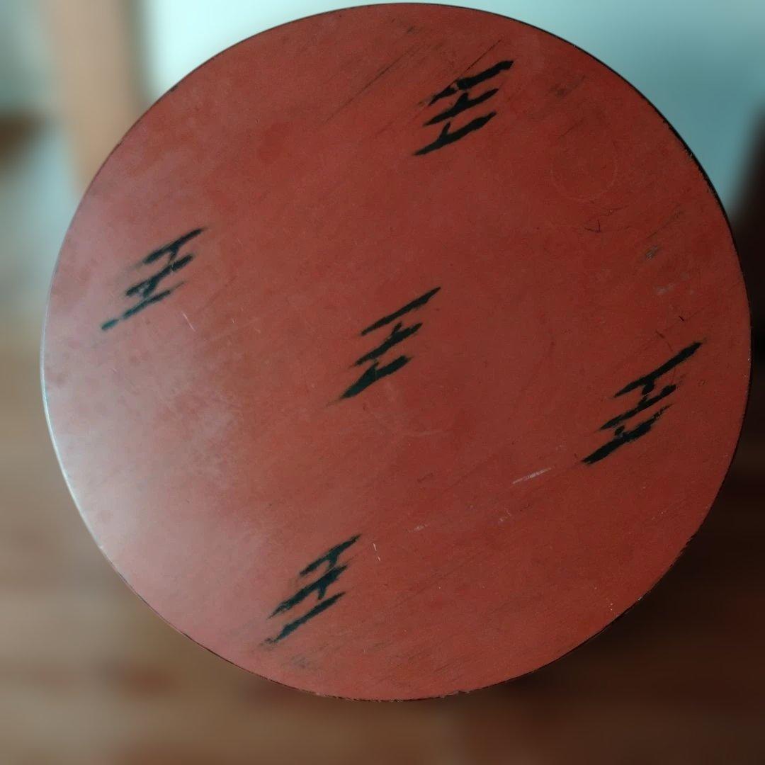 根来塗？ふうな ちゃぶ台 折畳み 珍品