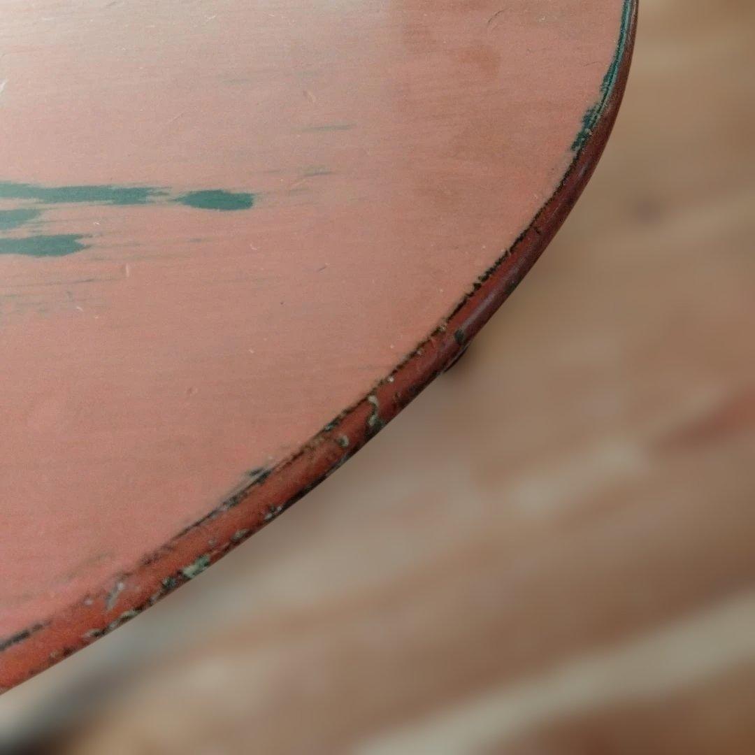 根来塗？ふうな ちゃぶ台 折畳み 珍品