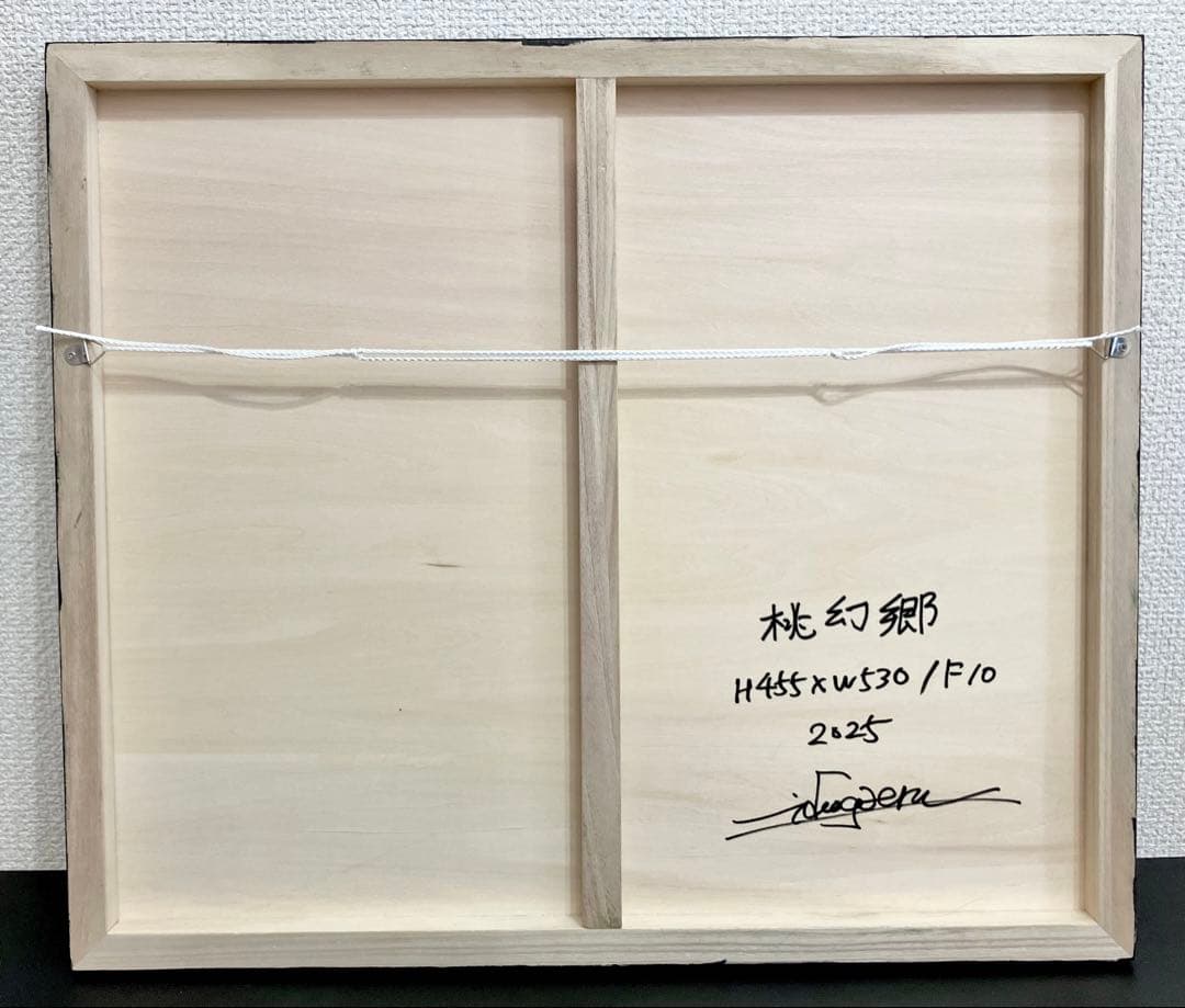 原画　金魚　動物画　絵画　アクリル画　現代アート　細密画　手描き　一点物