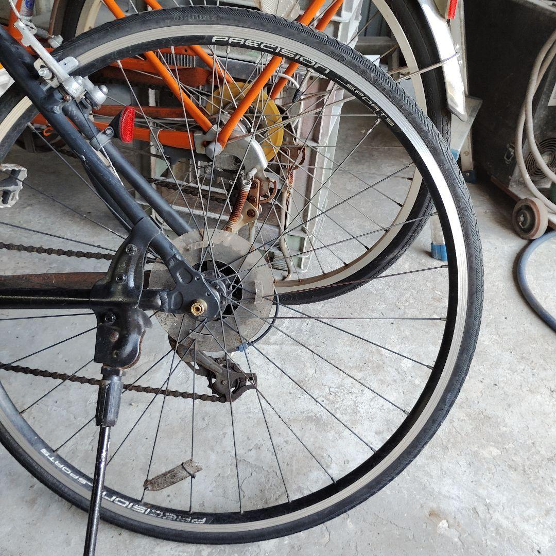 クロスバイク precision sports 部品取り