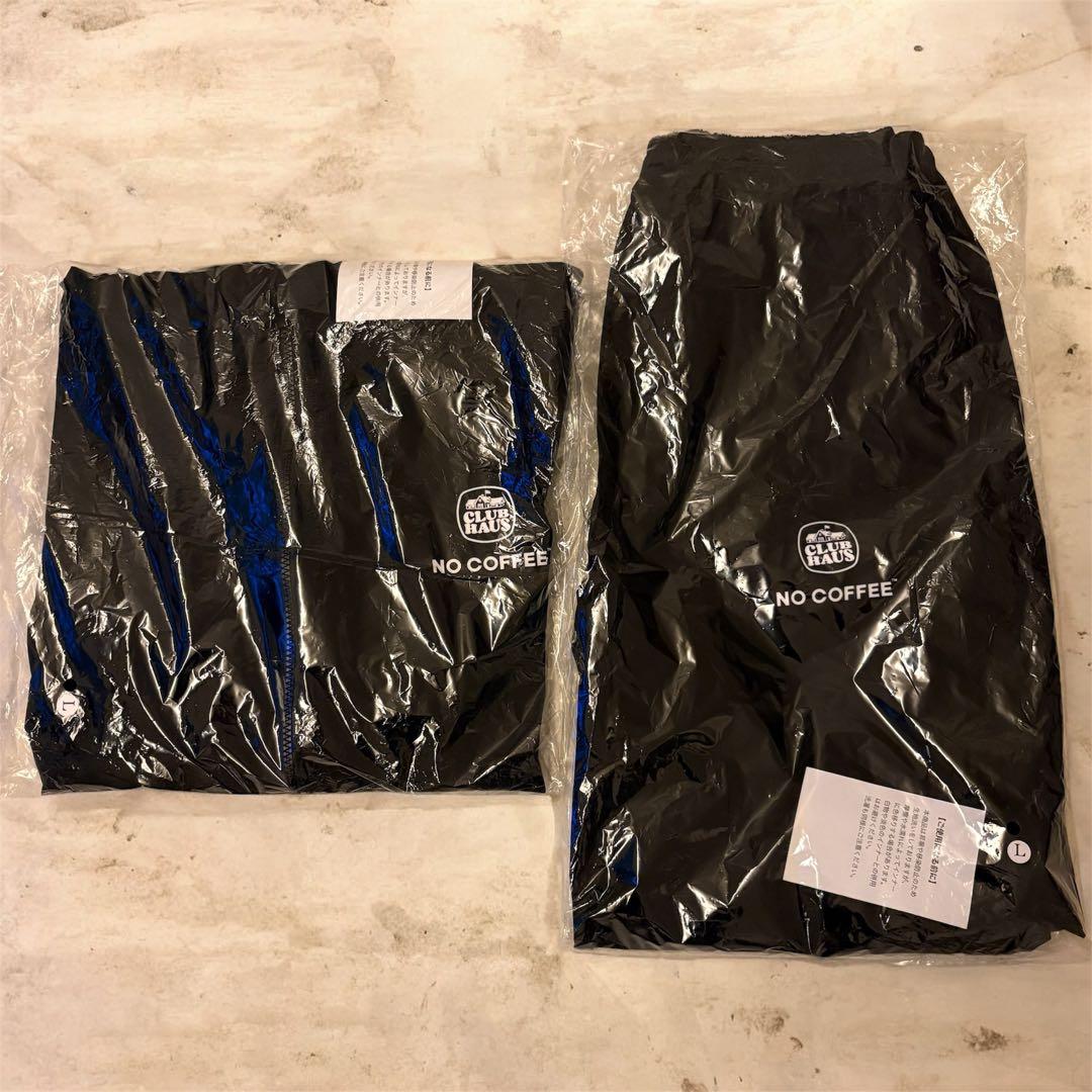 【NO COFFEE×CLUBHAUS】セットアップ ウィンドブレーカー　ゴルフ