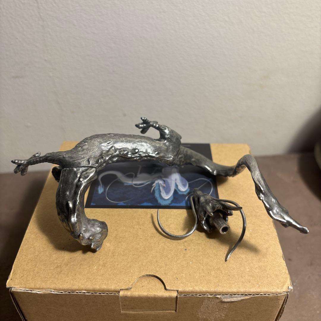 千と千尋の神隠し　ハク　オブジェ　ピューター　レア　廃盤